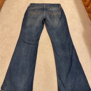 Wrangler Dark Blue Flare Jeans